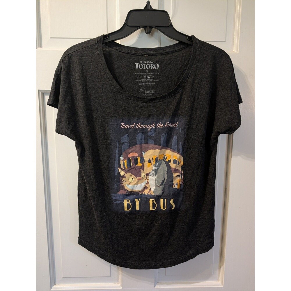 My Neighbor Totoro Shirt Womens XS Her Universe Studio Ghibli Catbus Anime Tee